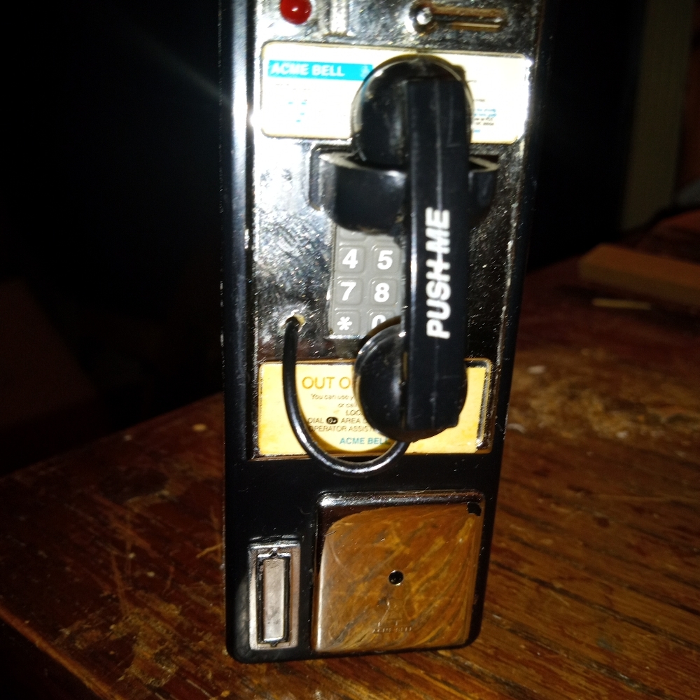 ACME vintage pay phone